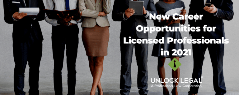 New Career Opportunities for Licensed Professionals in 2021